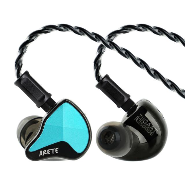 ジーガート ZII020 ハイブリッド密閉型カナルイヤホン（ブルー）ZiiGaat x Fresh Reviews Arete II - Blue[ZII020] 返品種別A_1