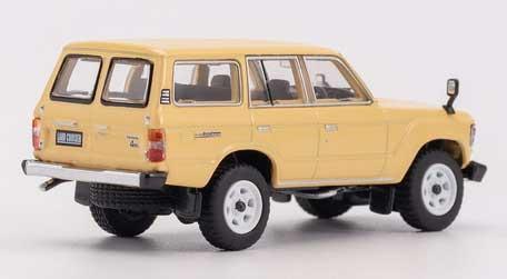1/64 トヨタ ランドクルーザー 60 右ハンドル仕様 ベージュ