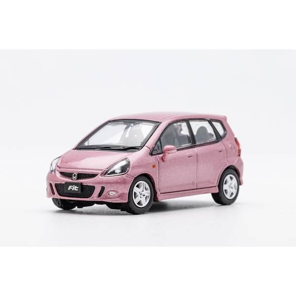 ゲインコーププロダクツ 1/64 ホンダ Fit GD - RHD ピンク【KS027-133
