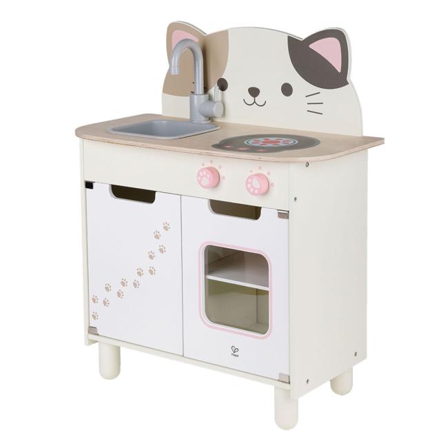 HAPE アニマルキッチン ねこ【E8809】 返品種別B その他知育玩具・教育玩具