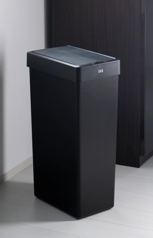 EKO JAPAN EK6277P-30L-BL エックスウイングライト センサービン(30L・ブラック)[EK6277P30LBL] 返品種別A