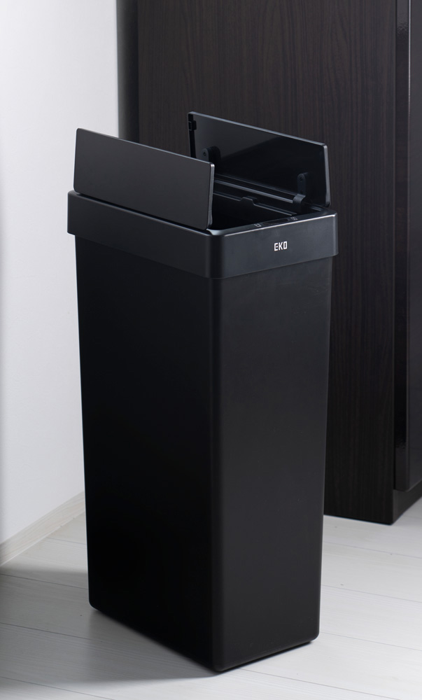EKO JAPAN EK6277P-30L-BL エックスウイングライト センサービン(30L・ブラック)[EK6277P30LBL] 返品種別A_1