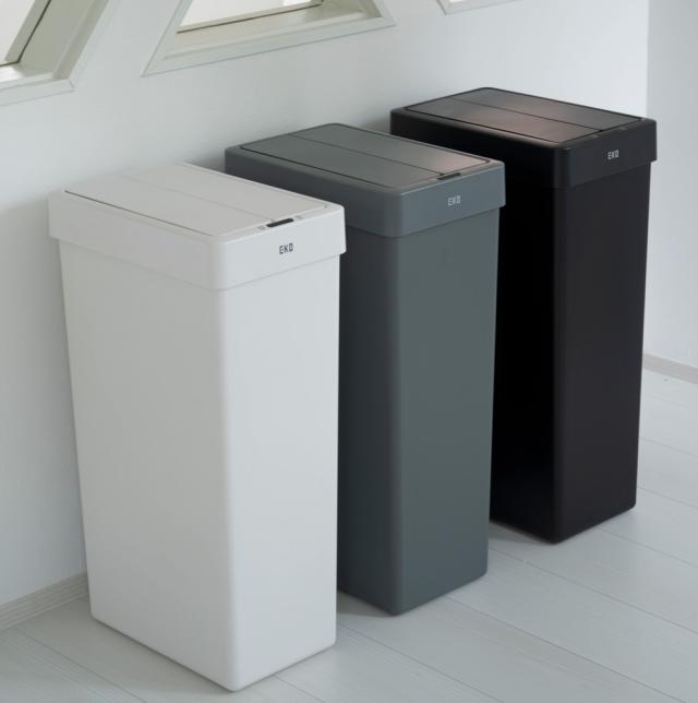 EKO JAPAN EK6277P-30L-BL エックスウイングライト センサービン(30L・ブラック)[EK6277P30LBL] 返品種別A_4