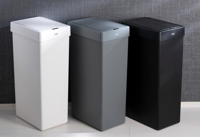 EKO JAPAN EK6277P-30L-BL エックスウイングライト センサービン(30L・ブラック)[EK6277P30LBL] 返品種別A_5