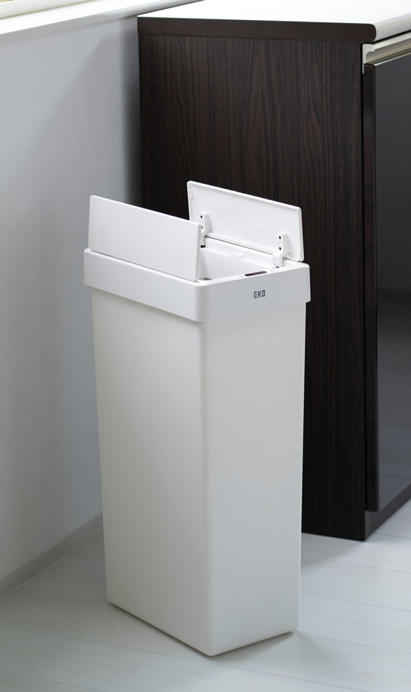 EKO JAPAN EK6277P-30L-WH エックスウイングライト センサービン (30L・ホワイト)[EK6277P30LWH] 返品種別A_2