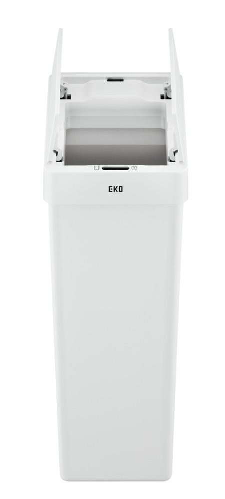 EKO JAPAN EK6277P-30L-WH エックスウイングライト センサービン (30L・ホワイト)[EK6277P30LWH] 返品種別A_6