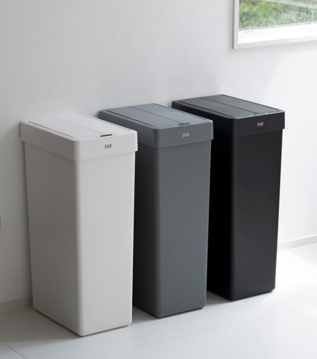 EKO JAPAN EK6277P-30L-WH エックスウイングライト センサービン (30L・ホワイト)[EK6277P30LWH] 返品種別A_11