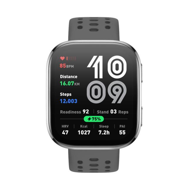 Amazfit（アマズフィット） Amazfit Bip 6 チャコール　スマートウォッチ SP170074-C17[SP170074C17] 返品種別A_1