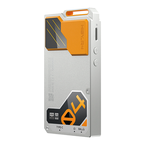 HiBy R4-ORANGE デジタルオーディオプレイヤー 32GBメモリ内蔵+
