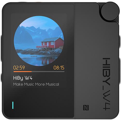 HiBy W4BLACK オールインワン・ポータブルオーディオBluetooth DAC（ブラック）HiBy Music　W4 Black[W4BLACK] 返品種別A