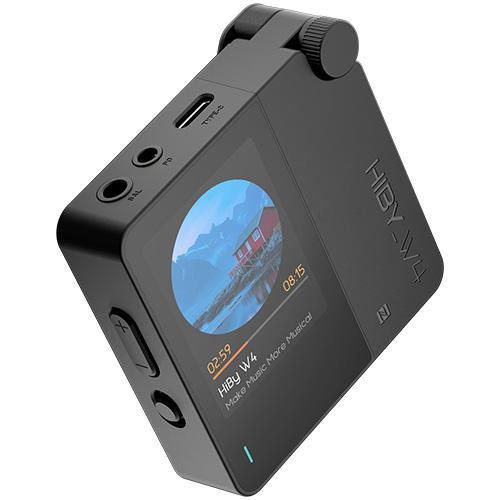 HiBy W4BLACK オールインワン・ポータブルオーディオBluetooth DAC（ブラック）HiBy Music　W4 Black[W4BLACK] 返品種別A