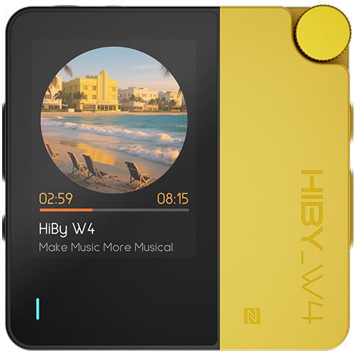 HiBy W4YELLOW オールインワン・ポータブルオーディオBluetooth DAC（イエロー）HiBy Music　W4 Yellow[W4YELLOW] 返品種別A