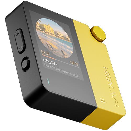 HiBy W4YELLOW オールインワン・ポータブルオーディオBluetooth DAC（イエロー）HiBy Music　W4 Yellow[W4YELLOW] 返品種別A