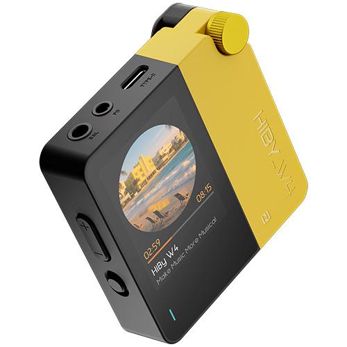 HiBy W4YELLOW オールインワン・ポータブルオーディオBluetooth DAC（イエロー）HiBy Music　W4 Yellow[W4YELLOW] 返品種別A