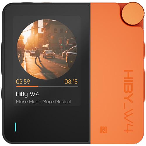 HiBy W4ORANGE オールインワン・ポータブルオーディオBluetooth DAC（オレンジ）HiBy Music　W4 Orange[W4ORANGE] 返品種別A