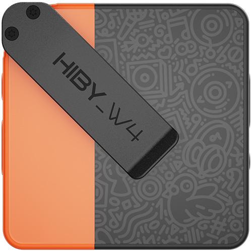 HiBy W4ORANGE オールインワン・ポータブルオーディオBluetooth DAC（オレンジ）HiBy Music　W4 Orange[W4ORANGE] 返品種別A