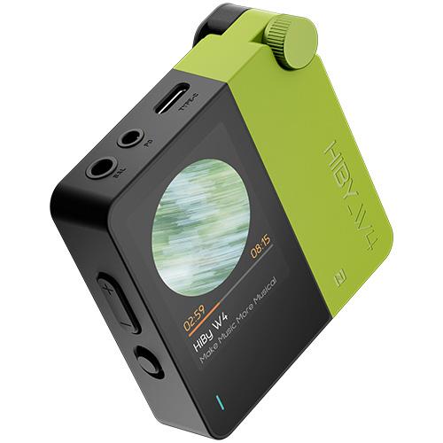 HiBy W4GREEN オールインワン・ポータブルオーディオBluetooth DAC（グリーン）HiBy Music　W4 Green[W4GREEN] 返品種別A