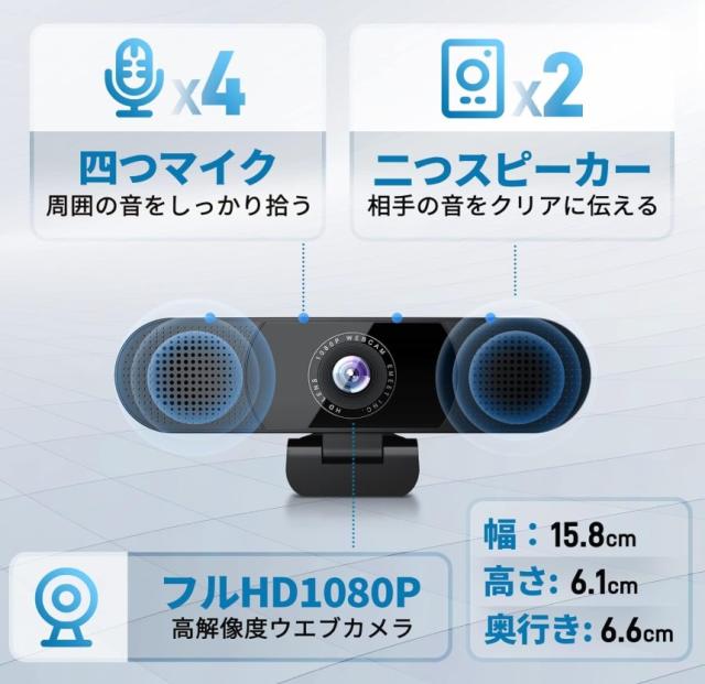 EMEET｜イミート C980PRO EMEET SmartCam C980 Pro Black[C980PROEMEET] 返品種別A