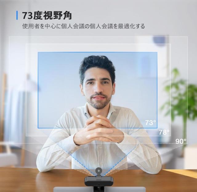 EMEET｜イミート E3117 EMEET SmartCam C960 4K Black[E3117EMEET] 返品種別A