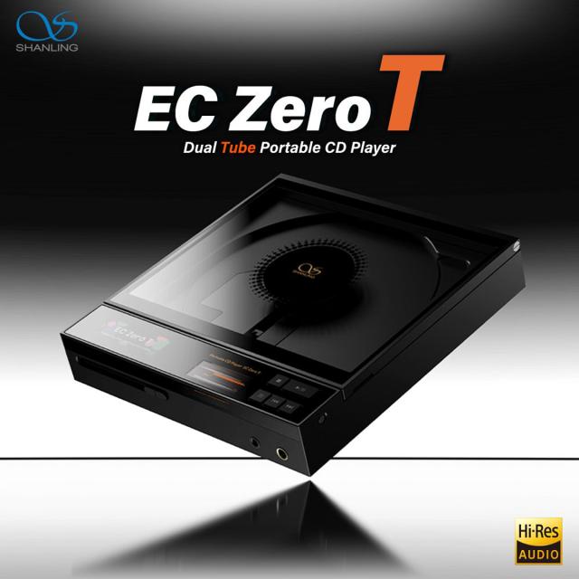 シャンリン EC-ZERO-T-BK デュアル真空管搭載ポータブルCDプレーヤー《EC Zero T》Shanling[ECZEROTBK] 返品種別A_6