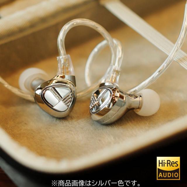 シャンリン SONOS-SV ハイレゾ対応ハイブリッド密閉型カナルイヤホン（シルバー）Shanling　SONO S[SONOSSV] 返品種別A_8