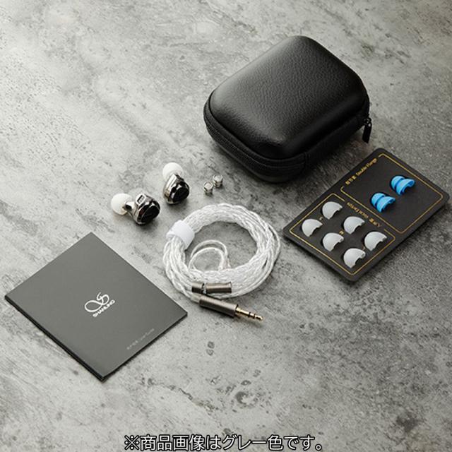 シャンリン SONOS-SV ハイレゾ対応ハイブリッド密閉型カナルイヤホン（シルバー）Shanling　SONO S[SONOSSV] 返品種別A_11