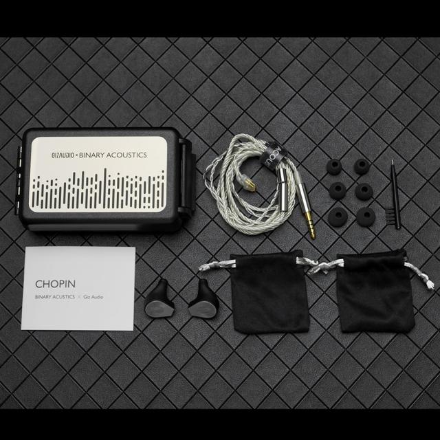バイナリーアコースティクス CHOPIN ハイブリッド密閉型カナルイヤホンBinary Acoustics[CHOPINBINARYA] 返品種別A_3