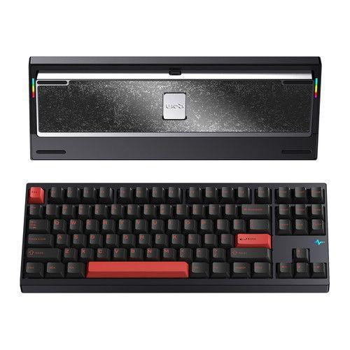 WOBKEY｜ウォブキー Type-C/無線(2.4GHz)/Bluetooth対応 メカニカルキーボード Crush80 Pro（英語配列 ブラック）  PC80REBK返品種別A