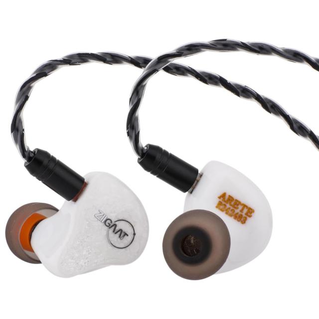 ジーガート ZII004 ハイブリッド密閉型カナルイヤホン（White）ZiiGaat x Fresh Reviews Arete[ZII004] 返品種別A_1