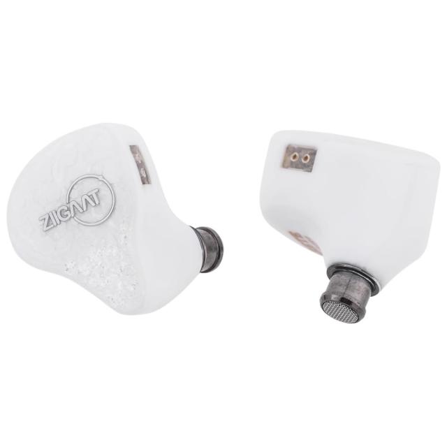 ジーガート ZII004 ハイブリッド密閉型カナルイヤホン（White）ZiiGaat x Fresh Reviews Arete[ZII004] 返品種別A_5