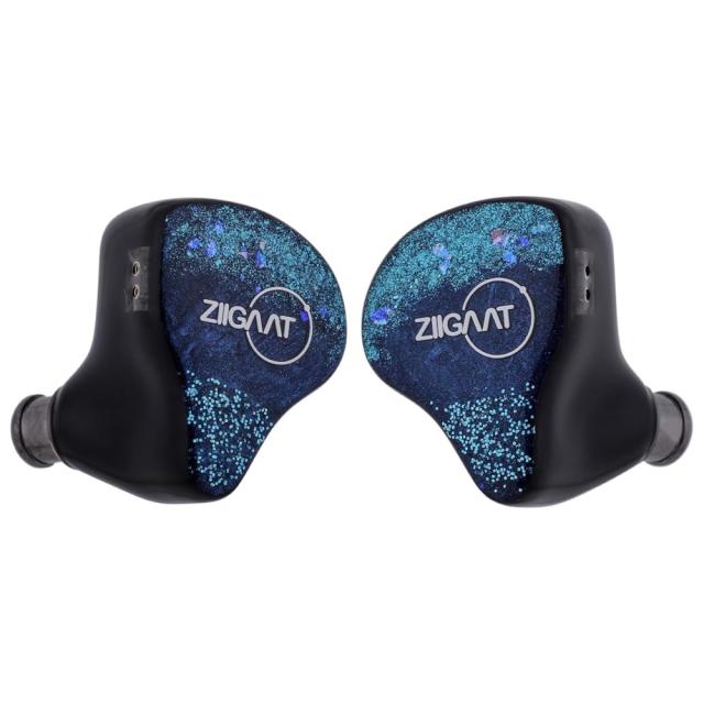 ジーガート ZII005 ハイブリッド密閉型カナルイヤホン（Blue）ZiiGaat x Fresh Reviews Arete[ZII005] 返品種別A_1