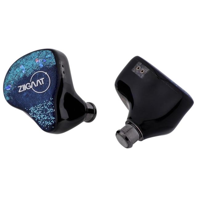 ジーガート ZII005 ハイブリッド密閉型カナルイヤホン（Blue）ZiiGaat x Fresh Reviews Arete[ZII005] 返品種別A_3