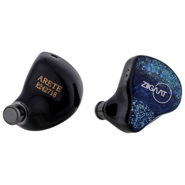 ジーガート ZII005 ハイブリッド密閉型カナルイヤホン（Blue）ZiiGaat x Fresh Reviews Arete[ZII005] 返品種別A_4