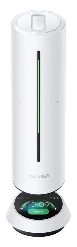 Insta360 CINSABCA-WAVE01 Ai録音搭載全方位 スピーカーフォン(アークティックホワイト)[CINSABCAWAVE01] 返品種別A