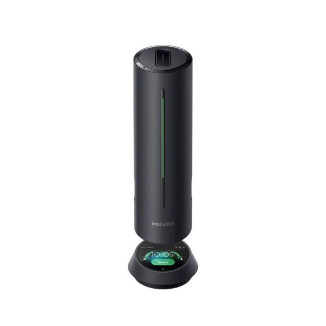 Insta360 CINSABCA-WAVE02 Ai録音搭載全方位 スピーカーフォン(グラファイトブラック)[CINSABCAWAVE02] 返品種別A