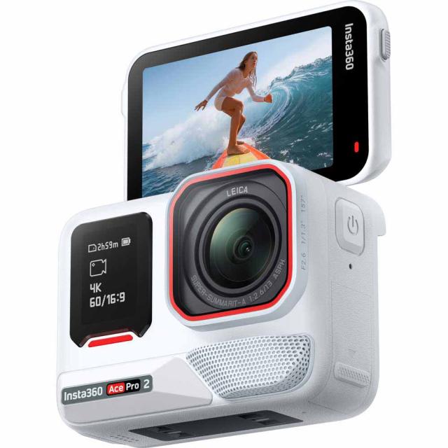 Insta360 CINSBBGA-ACEPRO2128 アクションカメラ「Insta360 Ace Pro 2」ストリート撮影キット シングルバッテリー（アークティック・ホワイト）[CINSBBGAACEPRO2128] 返品種別B_9