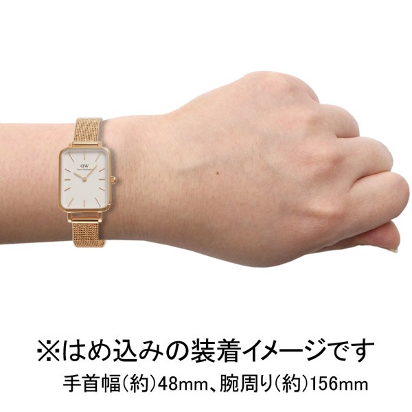 ダニエルウェリントン Daniel Wellington　QUADRO PRESSED MELROSE クオーツ　レディースタイプ DW00100431返品種別B