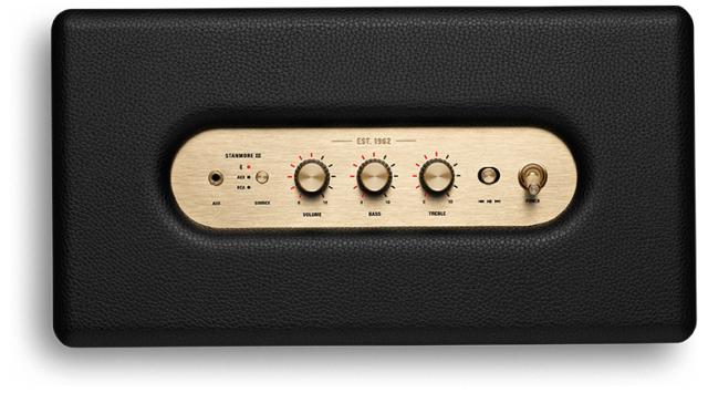 マーシャル STANMORE3BT-BLK Bluetooth対応 ワイヤレススピーカー（ブラック）Marshall STANMORE III Black[STANMORE3BTBLK] 返品種別A_5