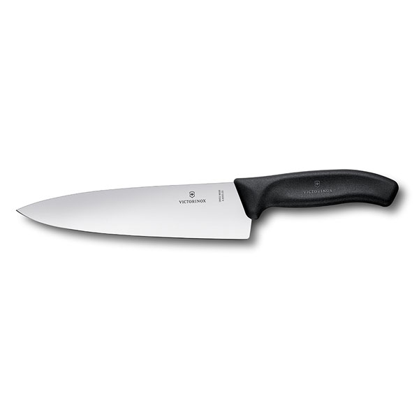 ビクトリノックス 6.8063.20G シェフナイフ ワイドブレード（ブラック）200mmスイスクラシック[6806320G] 返品種別A