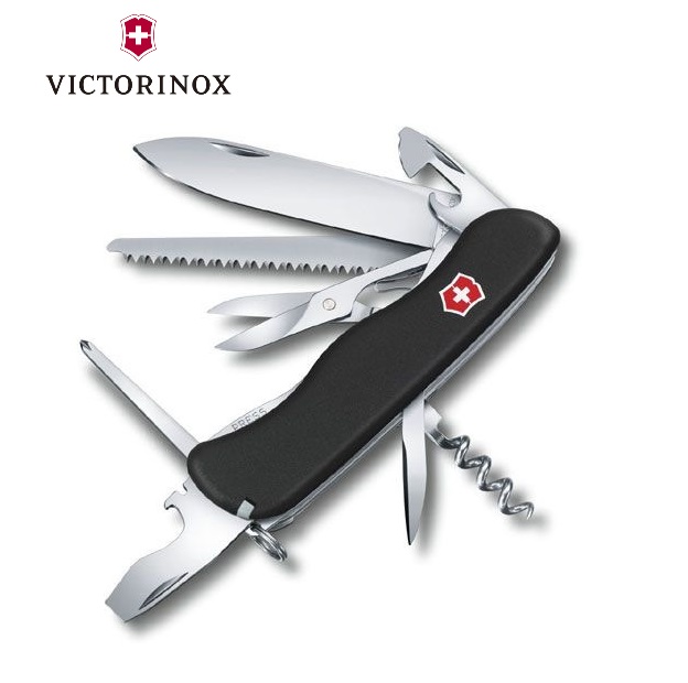 ビクトリノックス 0.8513.3 アウトライダー NL ブラックLarge Pocket Knife with Scissors[085133] 返品種別A