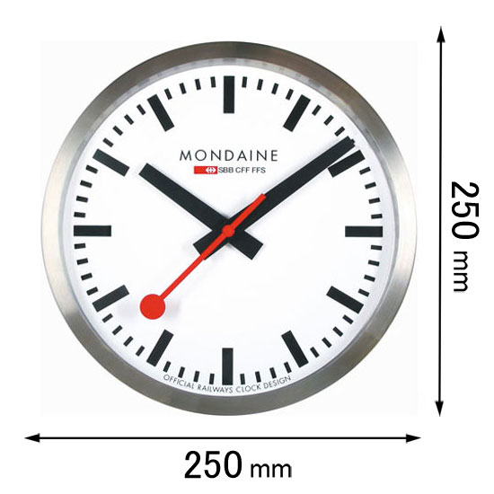 モンディーン 掛け時計A990.CLOCK.16SBB A990CLOCK16SBB[A990CLOCK16SBBモンデイ] 返品種別B