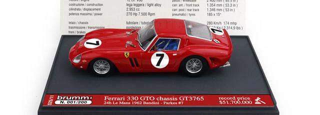 ブルム 1/43 フェラーリ 330 GTO 1962年ル・マン24時間 #7【S2511】ミニカー 返品種別B