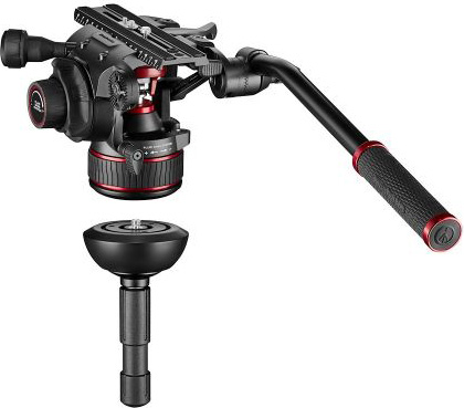 マンフロット MVK612TWINMA ナイトロテック612ビデオ雲台+アルミツイン三脚MSManfrotto[MVK612TWINMA] 返品種別A_1