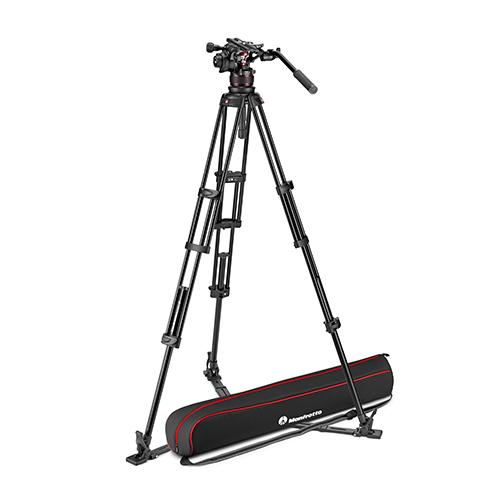 マンフロット MVK612TWINGA ナイトロテック612ビデオ雲台+アルミツイン三脚GSManfrotto[MVK612TWINGA] 返品種別A