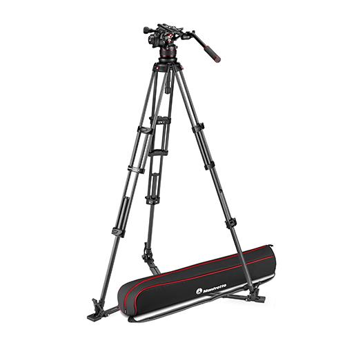 マンフロット MVK612TWINGC ナイトロテック612ビデオ雲台+カーボンツイン三脚GSManfrotto[MVK612TWINGC] 返品種別A