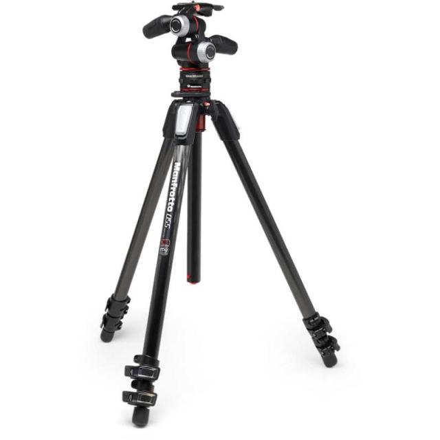 マンフロット MK055CXPRO33WQR 055プロカーボン3段三脚+XPRO3ウエイ+MOVEキット[MK055CXPRO33WQR] 返品種別A