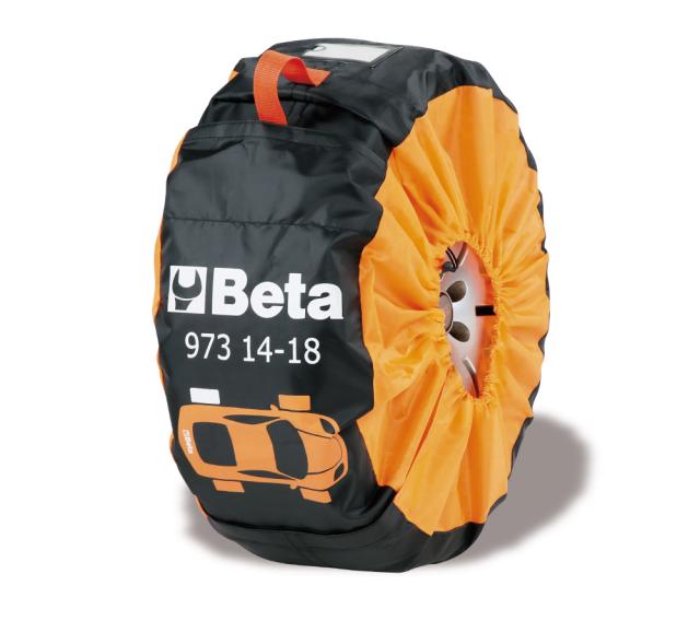 Beta 973-14-18 タイヤカバー タイヤサイズ14-18インチ用 4枚入[9731418BETA] 返品種別B