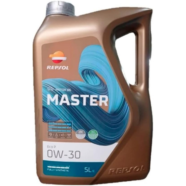 レプソル 4輪用モーターオイル　マスター・ECO P 0W-30（5L）（全合成油、ACEA C2 PSA PEUGEOT CITROEN B71 2312） 007455返品種別B