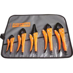 GRIP-ON GK-SET5 グリッププライヤー 5本セット[GKSET5トラスコ] 返品種別B