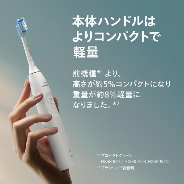 フィリップス HX7108/06 電動歯ブラシ（ホワイト）Philips Sonicare　ソニッケアー5300シリーズ[HX710806] 返品種別A